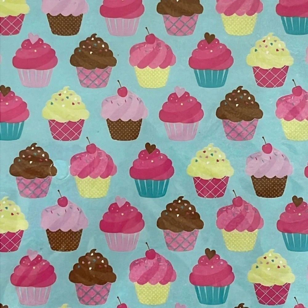 Treat Bags Cupcake Pattern